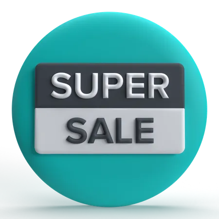 Super Sale  3D Icon