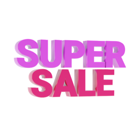 Super sale  3D Icon