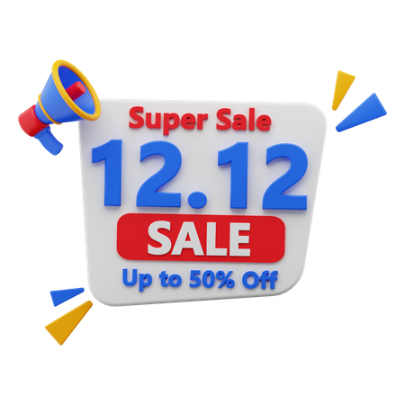 Super sale 3D Icon