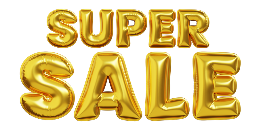 Super Sale Announcement  3D Icon