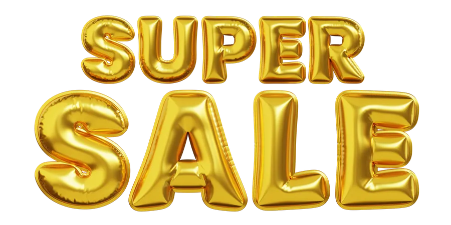 Super Sale Announcement  3D Icon