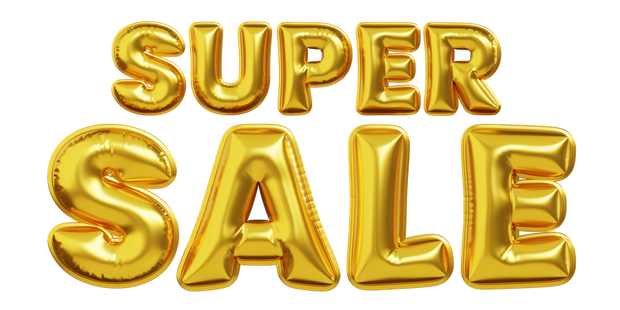 Super Sale Announcement  3D Icon