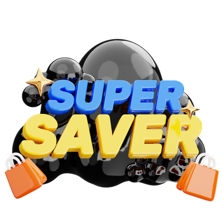 Super Saver  3D Icon