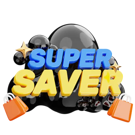 Super Saver  3D Icon