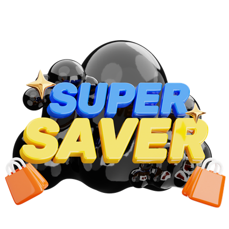 Supersparer  3D Icon