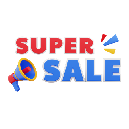 Súper venta 2  3D Icon