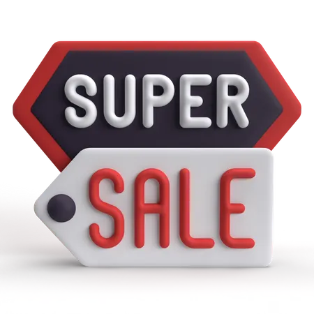 Super ventes  3D Icon