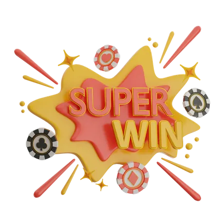 Super Win  3D Icon