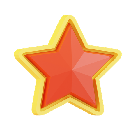 Super estrela  3D Icon