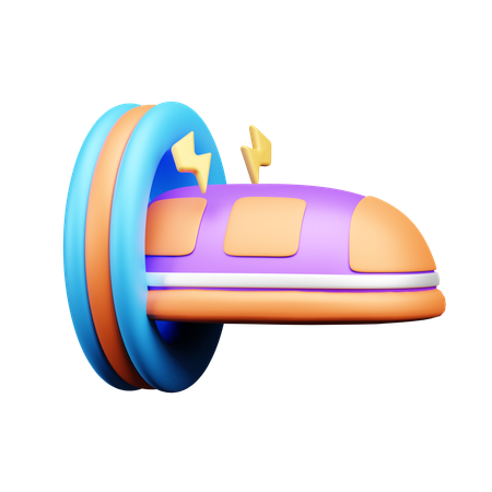 Superfast Train  3D Icon