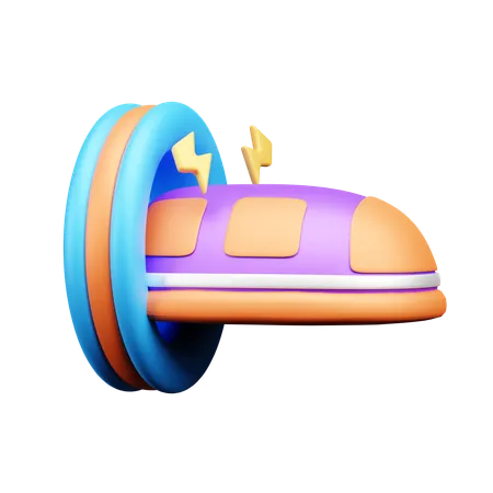 Superfast Train  3D Icon