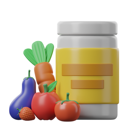 Superfoods Mix  3D Icon