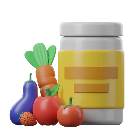 Superfoods Mix  3D Icon