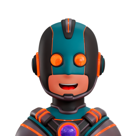 Superheld  3D Icon