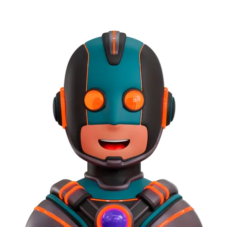 Superheld  3D Icon