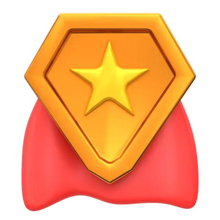 Superhero  3D Icon