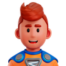 superman emoji 3d