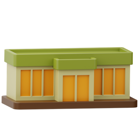 Supermarket  3D Icon