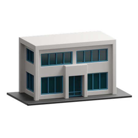 Supermarket Building  3D Icon