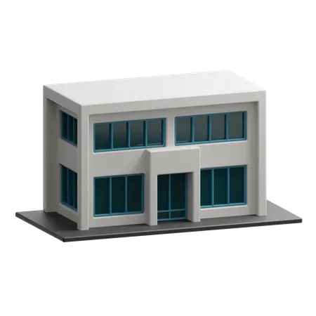 Supermarket Building  3D Icon