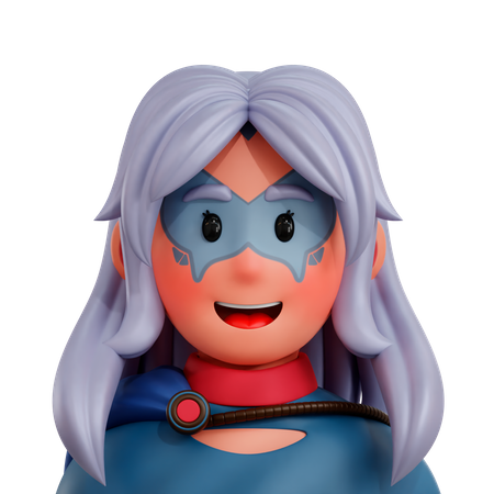 Supermujer  3D Icon