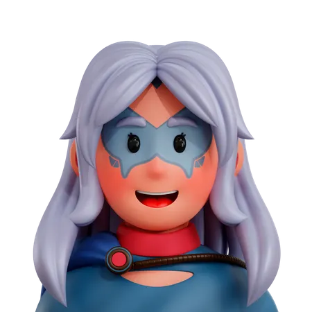 Supermujer  3D Icon