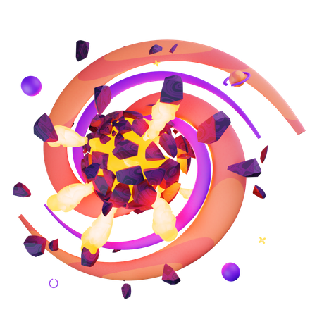 Supernova  3D Icon