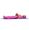 Supine Spinal Twist Pose