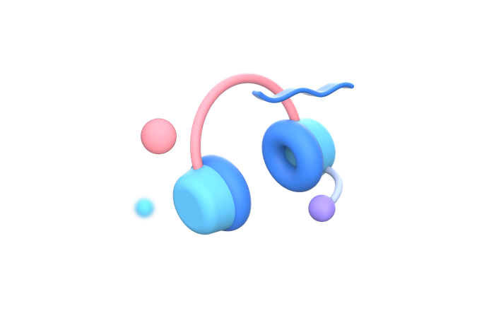 Suporte ao cliente  3D Icon