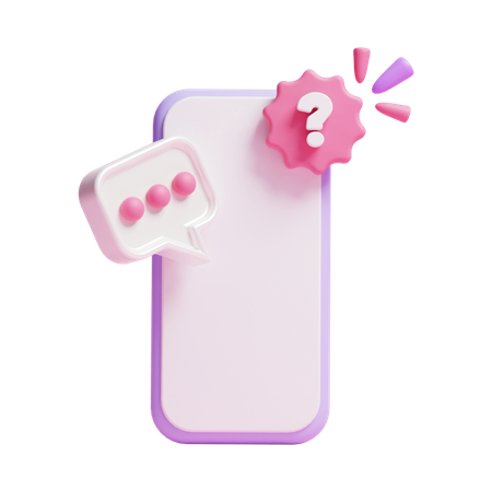 Suporte ao cliente on-line  3D Icon