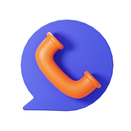 Suporte por bate-papo ao cliente  3D Icon