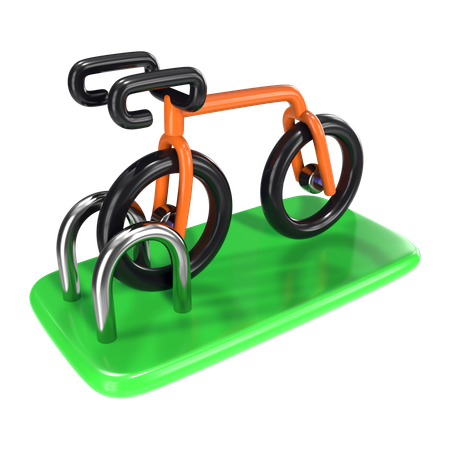 Suporte para bicicletas  3D Icon