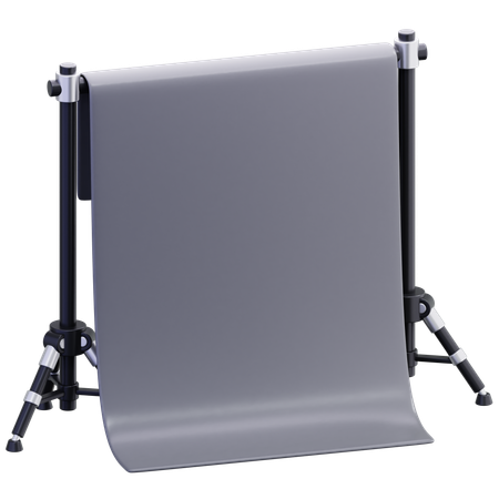 Suporte para cenário fotográfico  3D Icon