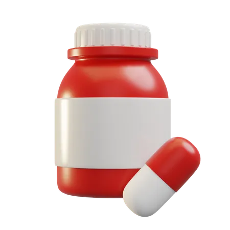 Supplement  3D Icon