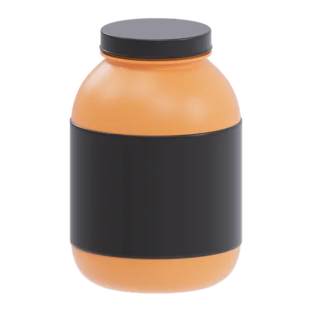 Supplement Bottle  3D Icon