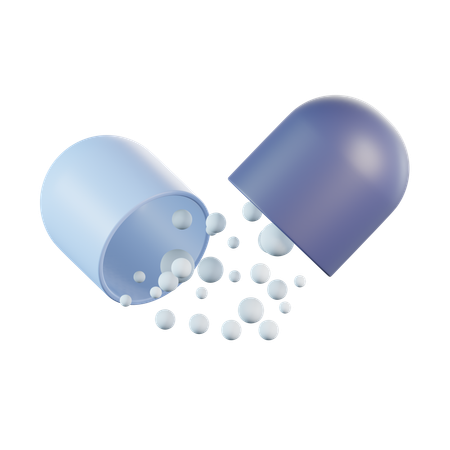 Supplement Pill  3D Icon