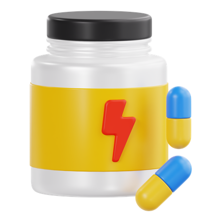Supplements  3D Icon