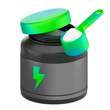 サプリメント  3D Icon