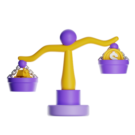Supply And Demand Graph  3D Icon