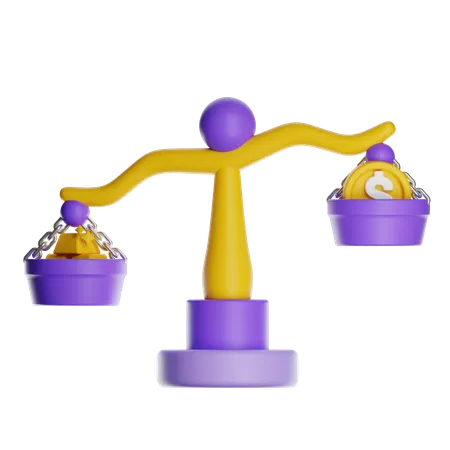Supply And Demand Graph  3D Icon