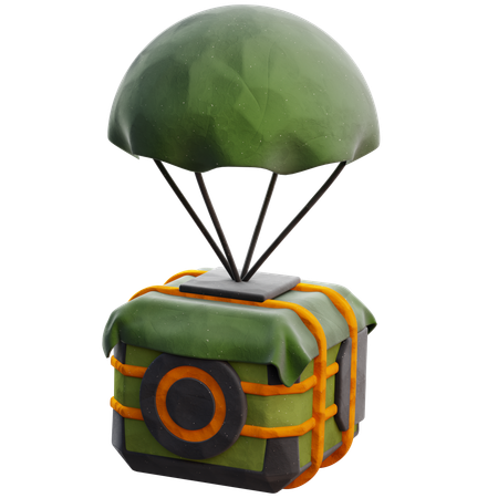 Supply Box  3D Icon