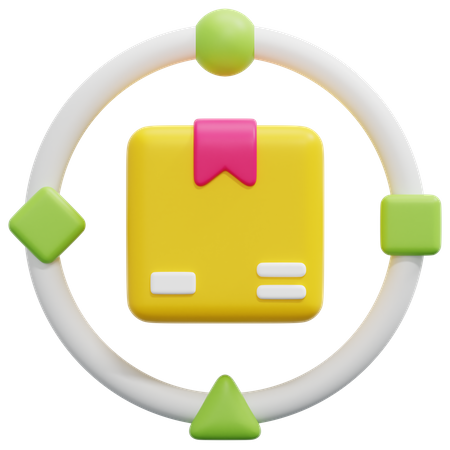 Supply Chain 3D Icon