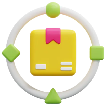 Supply Chain 3D Icon