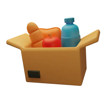 Supply Food  3D Icon