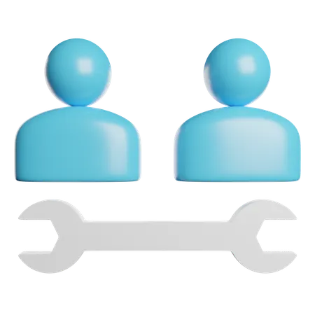 Support  3D Icon