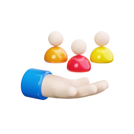 Support  3D Icon