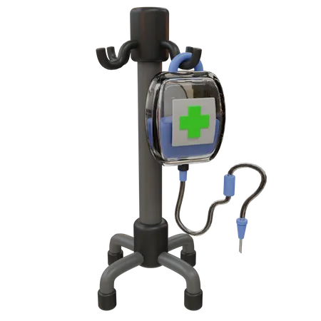 Support de perfusion  3D Icon