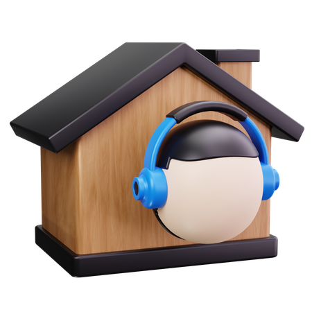 Support Agent  3D Icon