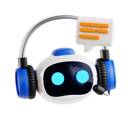 Support Bot  3D Icon