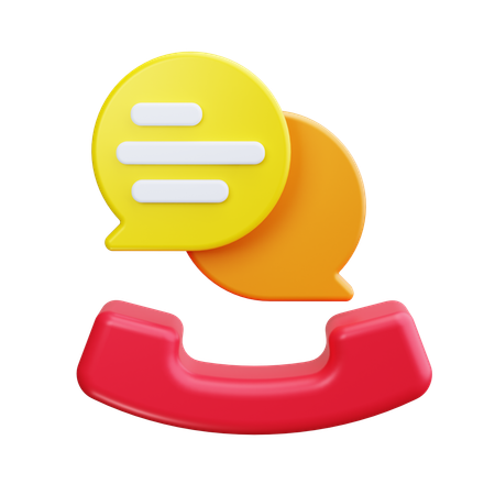 Service client  3D Icon